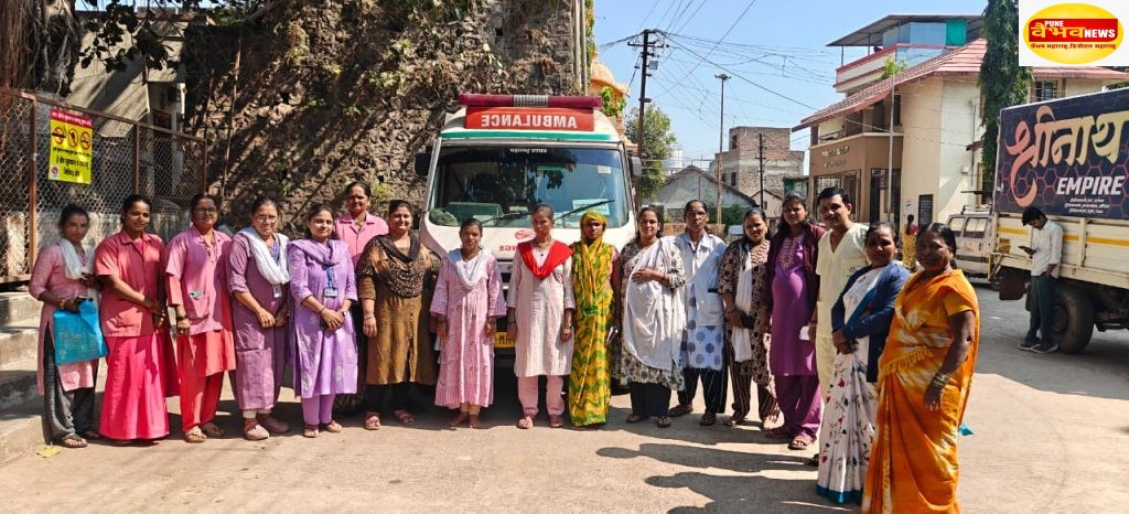 सारोळे उपकेंद्रात 30 गरोदर मातांची केली तपासणी डॉ मंदार माळी यांनी गर्भवती मातांना केले मार्गदर्शन