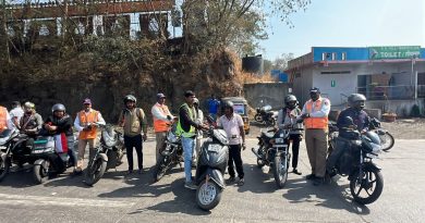 महामार्ग पोलीस यांच्या वतीने खेड शिवापूर येथे रस्ता सुरक्षा अभियान कार्यक्रम संपन्न